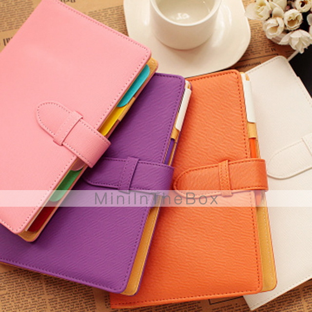 Creative Large Thick Leather LooseLeaf Notebook 2308004 2017 36.79