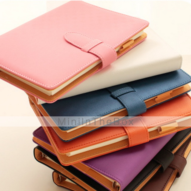 Creative Large Thick Leather LooseLeaf Notebook 2308004 2017 36.79