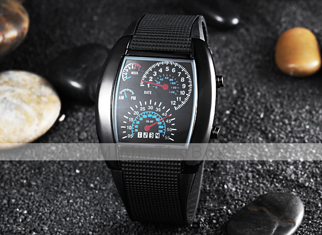 speedometer led watch