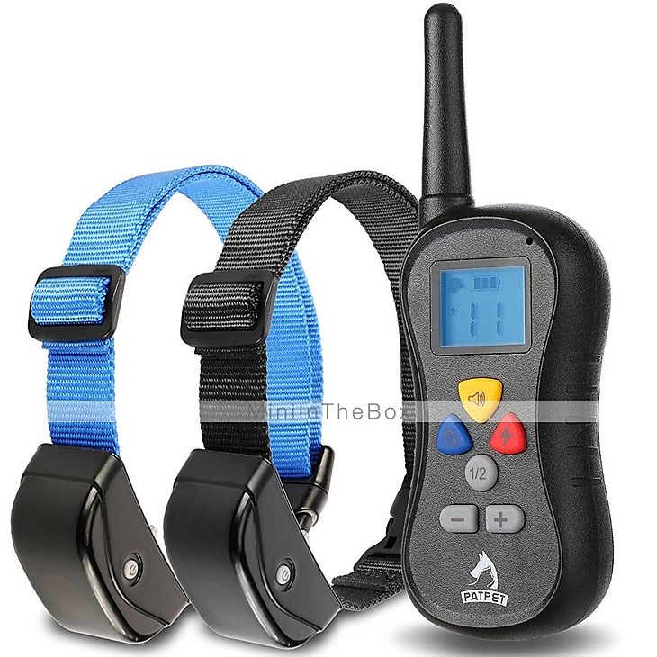 Dog Bark Collar / Dog Training Collars Anti Bark Waterproof 300M Remote