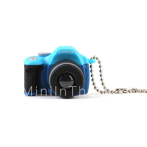 Mini Camera Flash Keychain Charm Toy Shutter Sound(Random ship) 214725