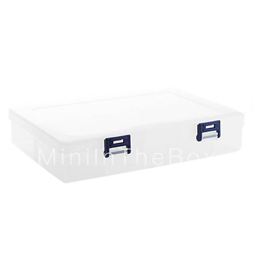 Kunststoff-Behälter Aufbewahrungsbox mit verstellbaren Trennwänden (5-9