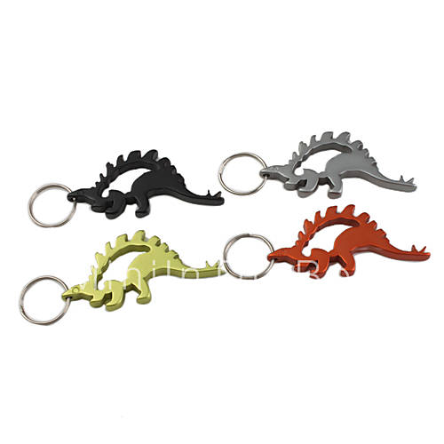 Dinosaur Shaped Bottle Opener Keychain (Random Color) 368008 2017 2.39
