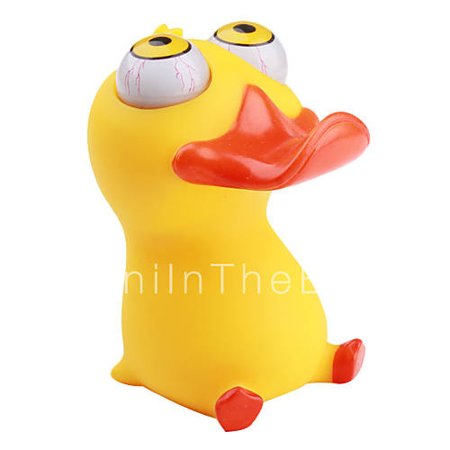 Squeeze Toy Eye Popping Rubber Duck (Yellow) 2015 6.99