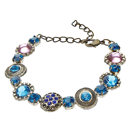 Vintage Colored Gems DiamondEncrusted Bracelet 668247 2016 4.99