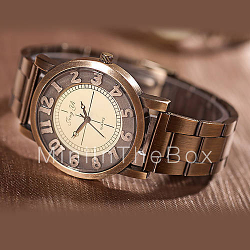 Women‘s Watch Classical Bronze Dial Cool Watches Unique Watches 884677