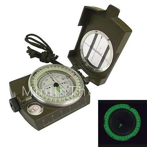 S70 Military Lensatic Prismatic Compass Army Green 1230897 2017 30.99