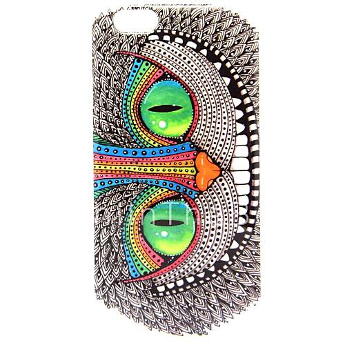 Green Eyes Of Owls Pattern Tpu Soft Case For Iphone S