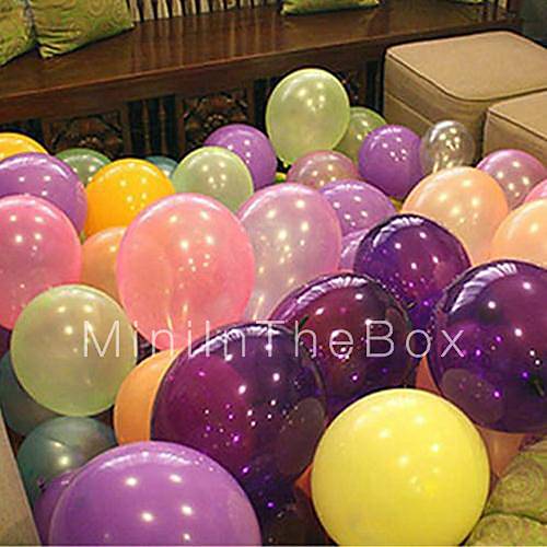 100PCS Mylar Pearl Balloon(Assorted Color) 1969994 2017 – $7.19