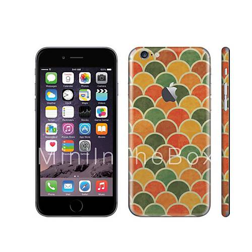 SKINAT cell phones sticker for iPhone 6 back decals stickers colorful