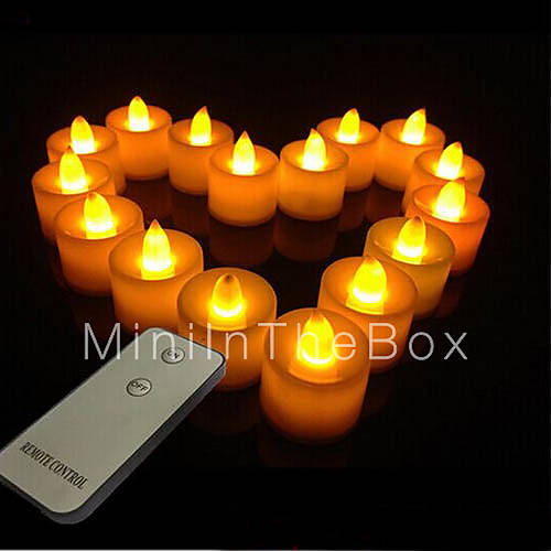 Colorchanging Romantic Remote Controlled Light Paraffinic LED