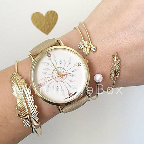 Vintage Feather Watches Womens Watches Vintage Ladies Watches,Gifts for
