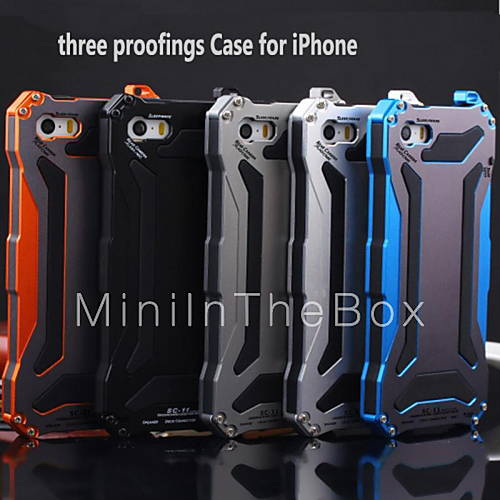 Metal Waterproof & Shatterproof Full Body Case for iPhone 7 7 Plus 6s 6