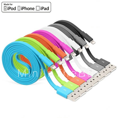 mfi certified lightning to usb data sync charger flat cable for iphone 7 6s 6 plus se 5s 5 mfi certified lightning to usb data sync charger flat cable for iphone 7 6s 6 plus se 5s 5