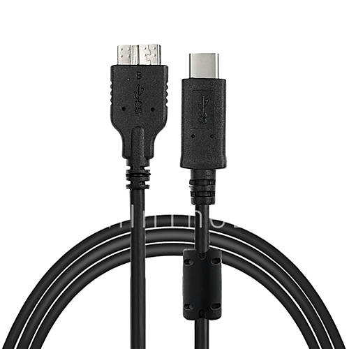 Cwxuan® Ring AntiInterference TypeC Male to MicroB USB 3.0